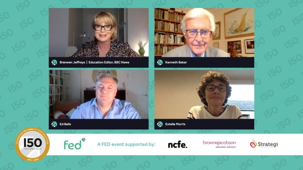 FED150 - 'What do you think have been the unintended consequences since the Education Reform Act?'