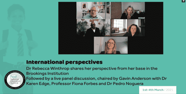 FEDENES Day 3 - 'International Perspectives: A look ahead to Global Education Leaders’ Partnership 2021'